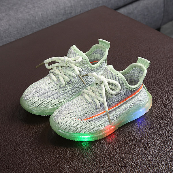 Adidași strălucitori pentru bebeluși cu șireturi