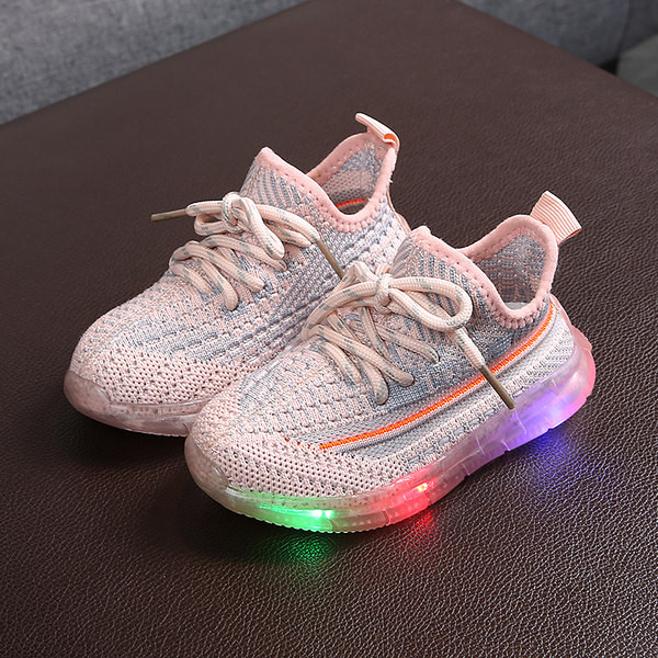 Adidași strălucitori pentru bebeluși cu șireturi