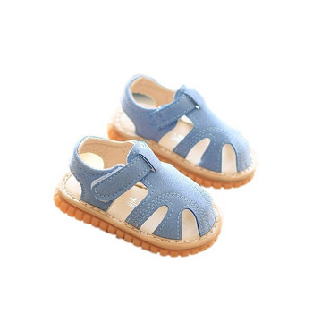 Бебешки летни сандали с мека подметка за момичета и момчета