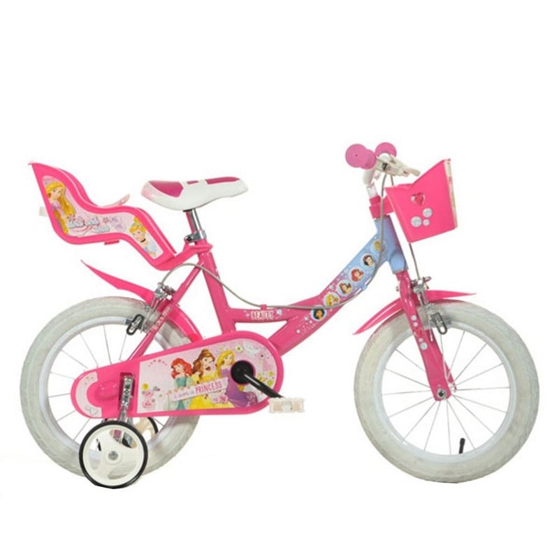 Детско розово колело за момичета Dino Bikes PRINCESS 16 инча