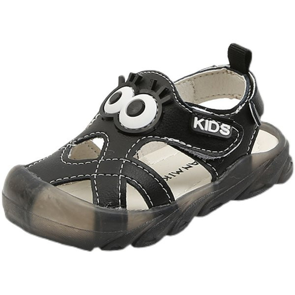 Sandale strălucitoare pentru bebeluși cu emblemă