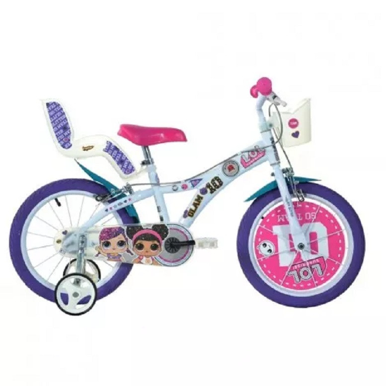 Детско колело за момичета Dino Bikes LOL 16 инча