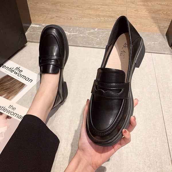 Pantofi casual dama de primavara din piele ecologica