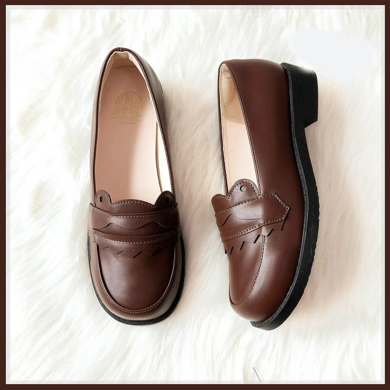 Pantofi casual dama cu talpa plata - din piele ecologica