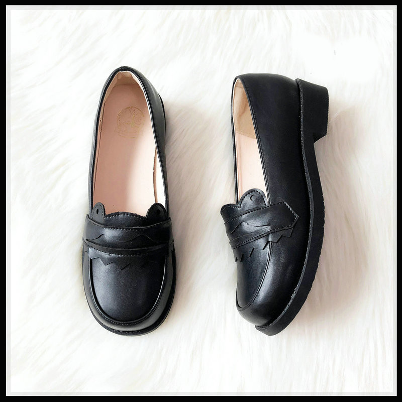 Pantofi casual dama cu talpa plata - din piele ecologica