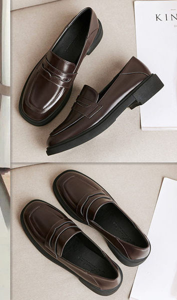 Pantofi de dama din piele - trei modele