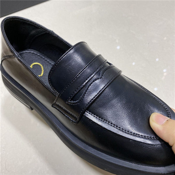 Pantofi casual dama din piele ecologica de culoare neagra