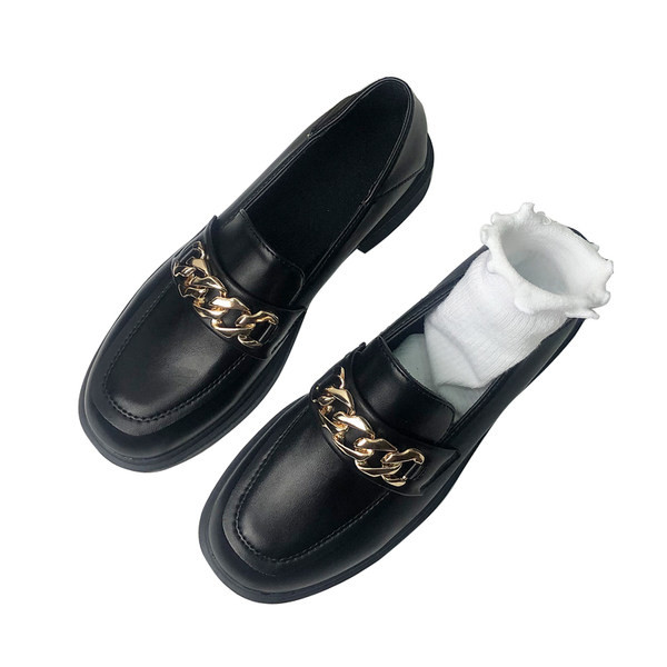 Pantofi dama cu lant metalic - doua modele