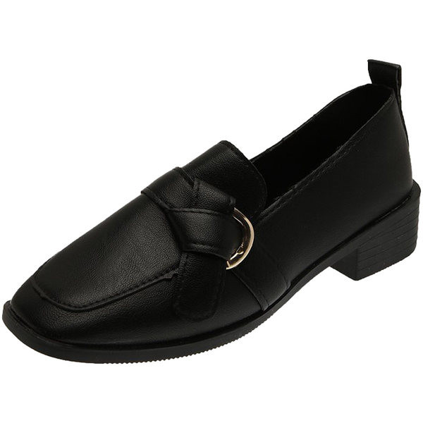 Pantofi casual de dama din imitatie de piele cu talpa plata