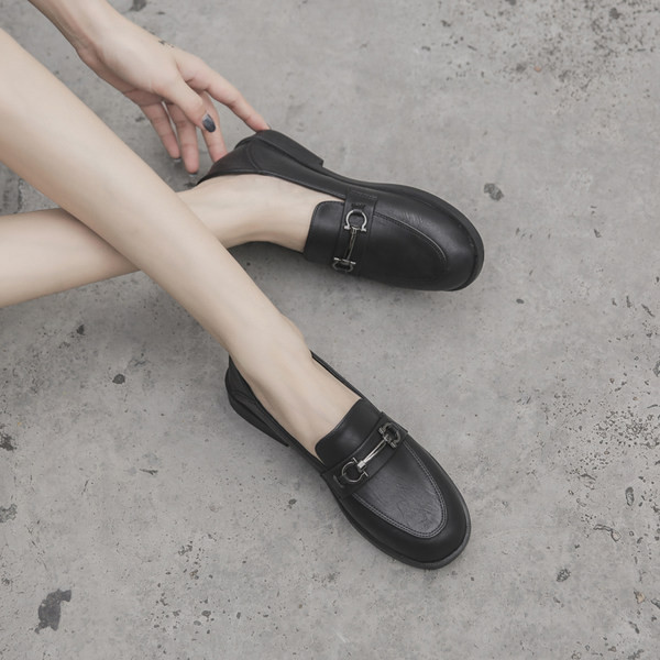 Pantofi casual dama din piele ecologica cu decor metalic in mai multe culori