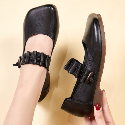 Pantofi casual anti-alunecare din piele ecologica