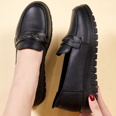 Pantofi casual anti-alunecare din piele ecologica