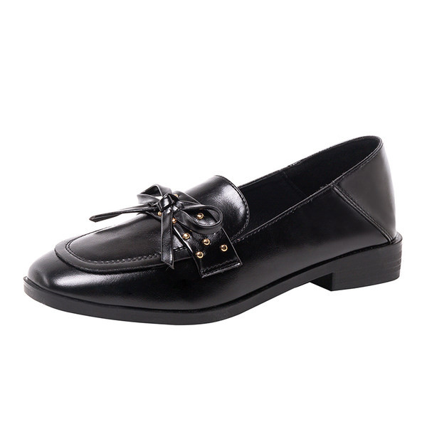 Pantofi de dama actuali cu panglica din piele ecologica