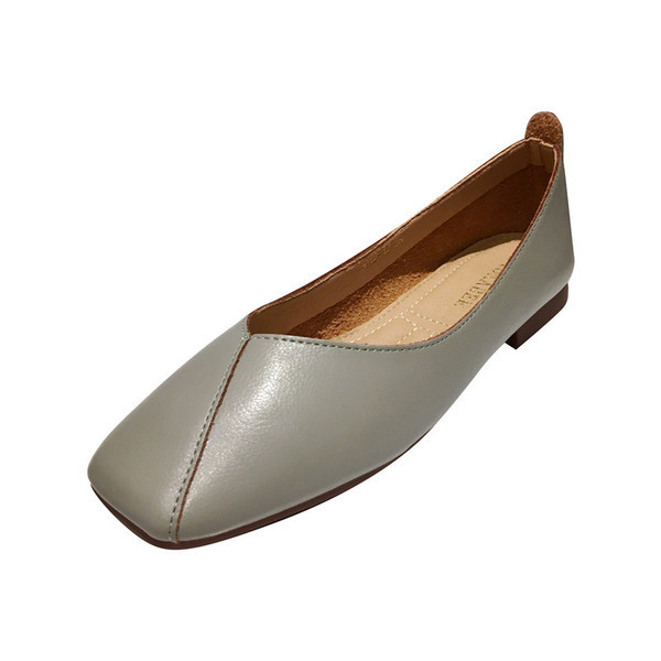 Model rotunjit de pantofi casual din piele ecologica