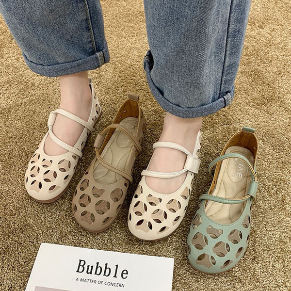 Pantofi casual dama din piele ecologica cu talpa plata in trei culori