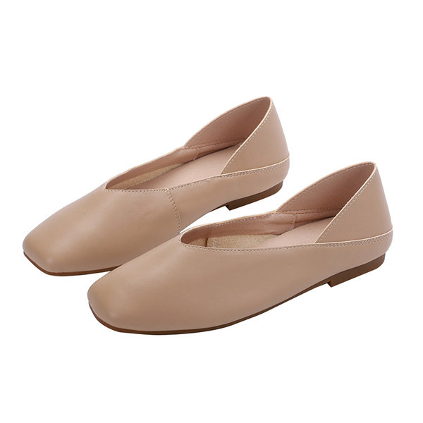 Sieviešu ādas apavu retro modelis