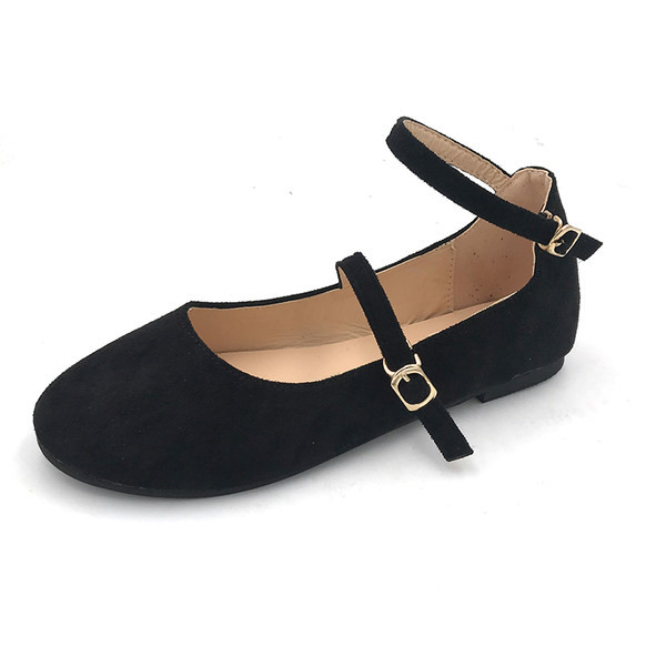 Sieviešu ikdienas apavi no eko zamšādas ar plakanu zoli