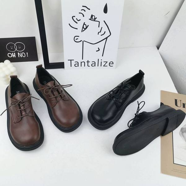 Pantofi casual dama cu sireturi - stil retro