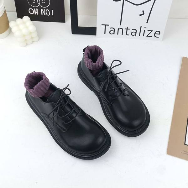 Pantofi casual dama cu sireturi - stil retro