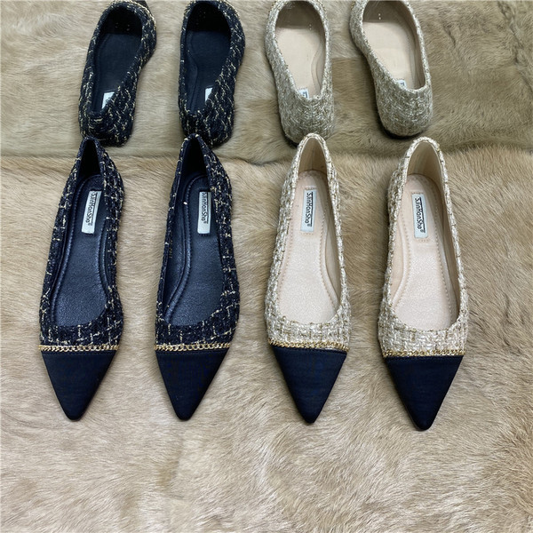 Sieviešu pavasara smailas kurpes divās krāsās