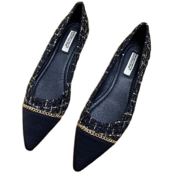 Sieviešu pavasara smailas kurpes divās krāsās