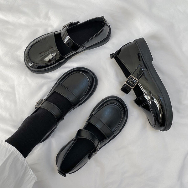 Ikdienas eko ādas apavi ar siksnu un sprādzi