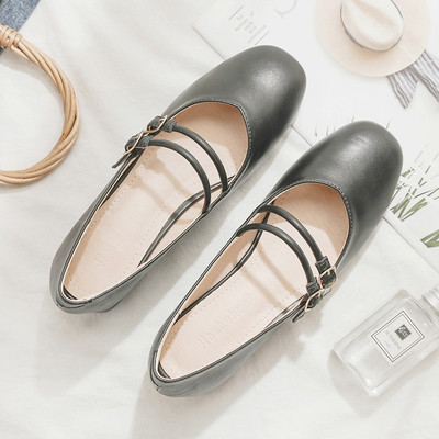 Moderni sieviešu apavi no eko ādas ar 3,5 cm papēdi