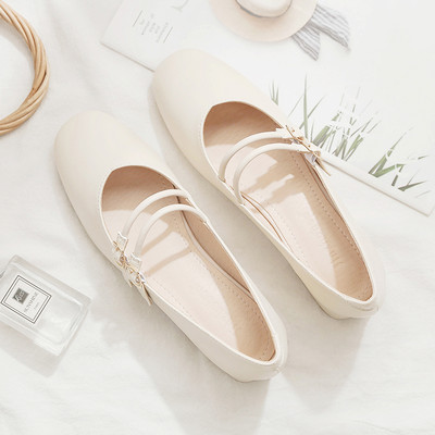 Moderni sieviešu apavi no eko ādas ar 3,5 cm papēdi