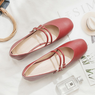 Moderni sieviešu apavi no eko ādas ar 3,5 cm papēdi