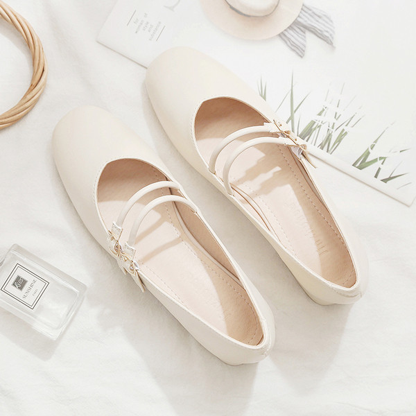 Moderni sieviešu apavi no eko ādas ar 3,5 cm papēdi