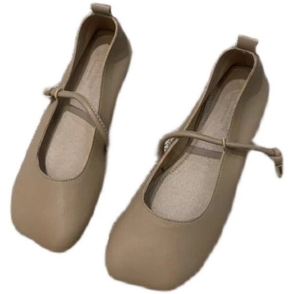 Sieviešu ikdienas apavi ar mākslīgās ādas siksniņu