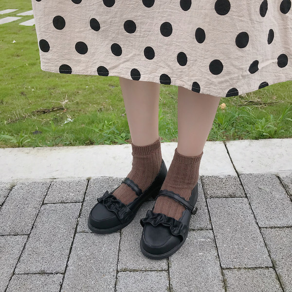 Pantofi casual dama din piele cu catarama