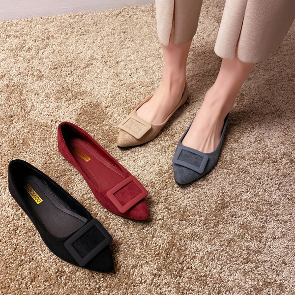 Pantofi casual dama ascutit stil britanic