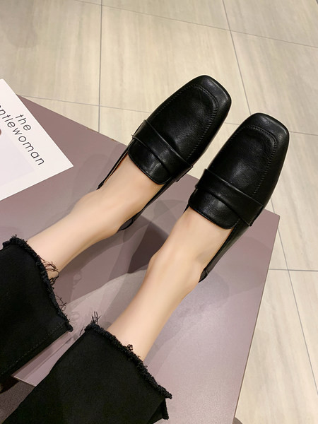 Női cipő Brit stílusú sima modell