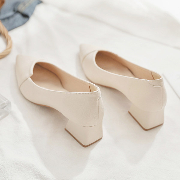 Asināts sieviešu apavu modelis ar 4,5 cm papēdi