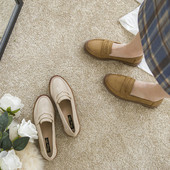 Ikdienas mokasīni no eko ādas vienkārša modeļa