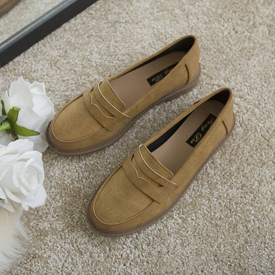 Ikdienas mokasīni no eko ādas vienkārša modeļa