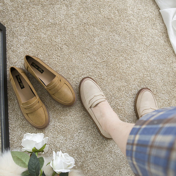 Ikdienas mokasīni no eko ādas vienkārša modeļa