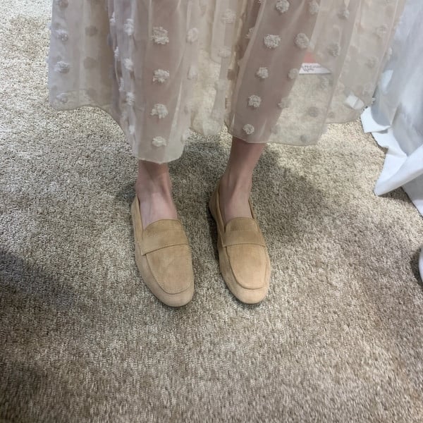 Ikdienas sieviešu espadrilas ar plakanu zoli no eko zamšādas