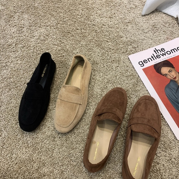 Ikdienas sieviešu espadrilas ar plakanu zoli no eko zamšādas