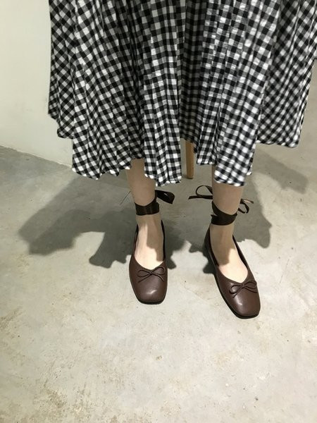 Pantofi casual dama din piele cu sireturi