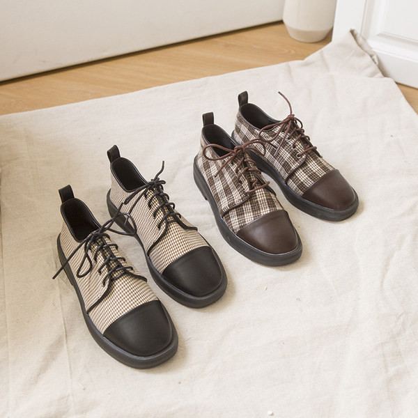 Ikdienas apavi no eko ādas un tekstila ar šņorēm