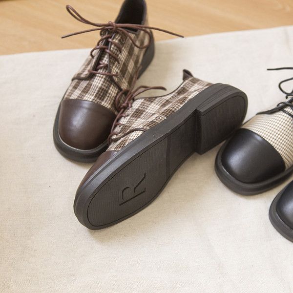 Ikdienas apavi no eko ādas un tekstila ar šņorēm