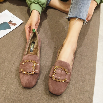 Sieviešu ikdienas apavi ar metāla apdari - rozā un brūnā krāsā