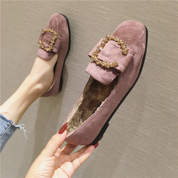 Sieviešu ikdienas apavi ar metāla apdari - rozā un brūnā krāsā