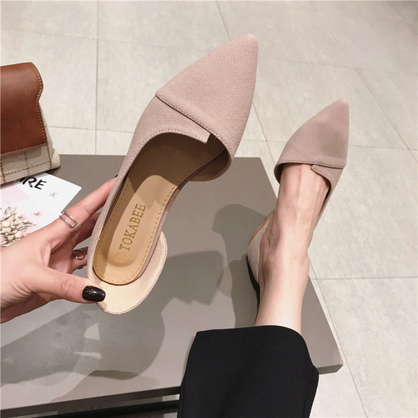 Sieviešu ikdienas apavi - smails modelis divās krāsās