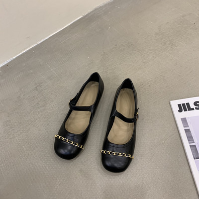 Jauns sieviešu mākslīgās ādas apavu modelis ar sprādzi