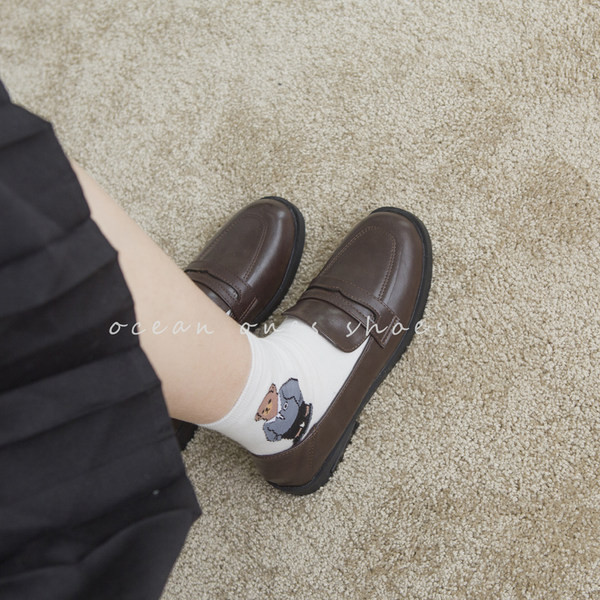 Ikdienas apavi no eko ādas ar plakanu zoli