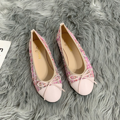 Sieviešu noapaļotas kurpes ar lenti