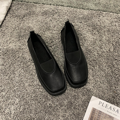 Model retro de pantofi casual dama cu talpa plate